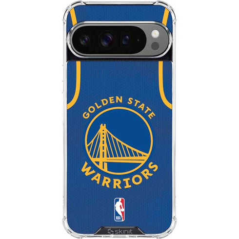 NBA Golden State Warriors Jersey Google Pixel 10 Pro XL Clear Case